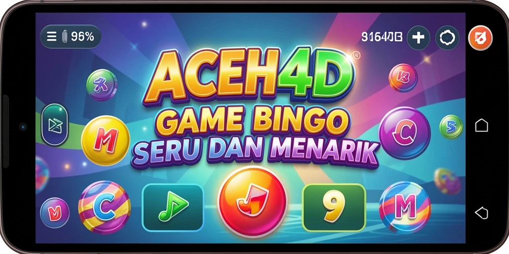 Screenshot utama ACEH4D menampilkan gameplay Bingo yang seru dan interaktif.