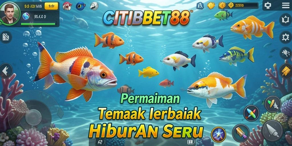Gameplay seru menembak ikan di CITIBET88.