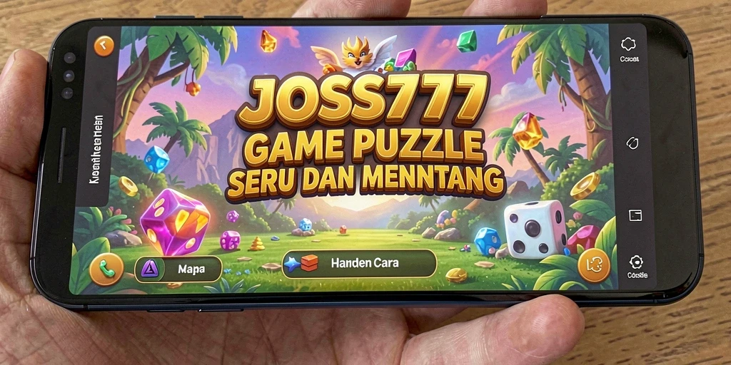 Tampilan gameplay menarik dari JOSS777 dengan puzzle yang menantang.