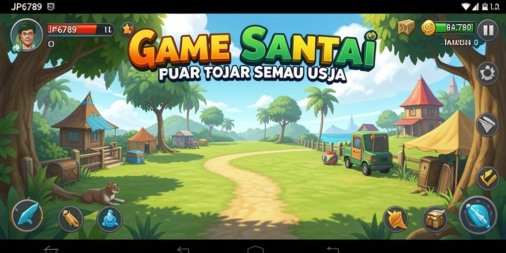 Tampilan gameplay menarik dari JP6789 yang penuh warna.