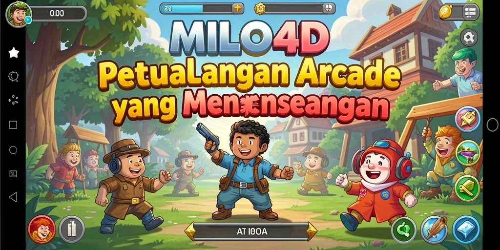 Tampilan screenshot game MILO4D yang menampilkan aksi gameplay Arcade yang seru.