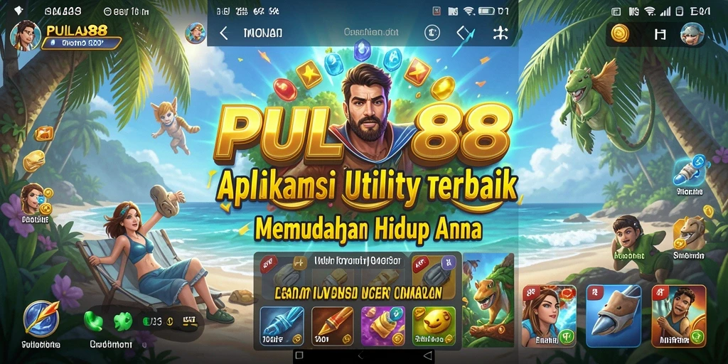 Tampilan antarmuka utama PULAU88 yang memudahkan pengguna.