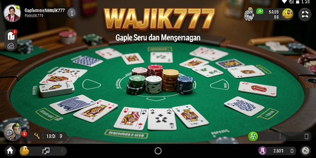 Tampilan gameplay WAJIK777 yang menarik dan interaktif.