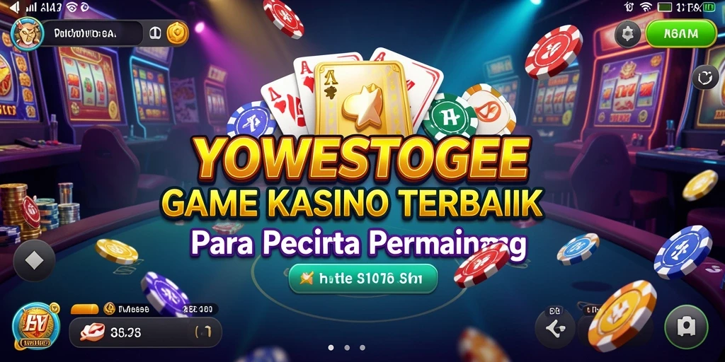 Tampilan gameplay YOWESTOGEL yang seru dan kompetitif di dunia Kasino.